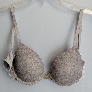 Victoria's Secret 32D Gray Wear Everywhere Demi Bra